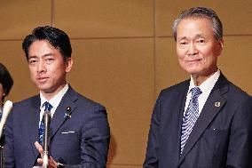 Keidanren's meeting with Minister of Agriculture, Forestry and Fisheries Koizumi